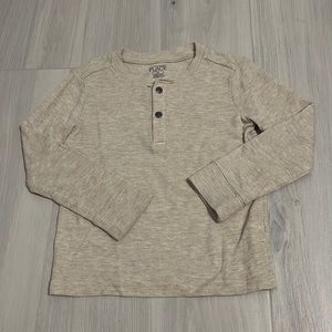 Children’s Place Beige Sweater with Buttons Toddler Size 4T